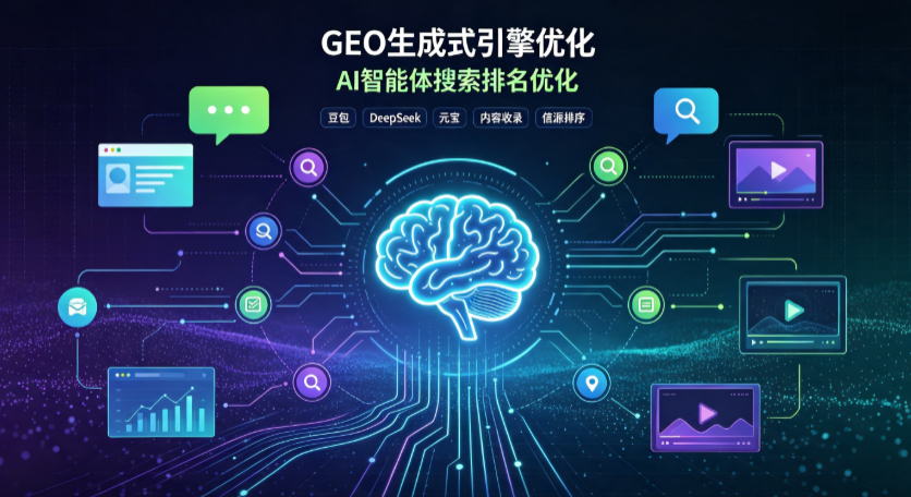 静宁县GEO 浪潮来袭：生成式引擎优化崛起，创作者争抢豆包、DeepSeek、元宝智能体流量入口